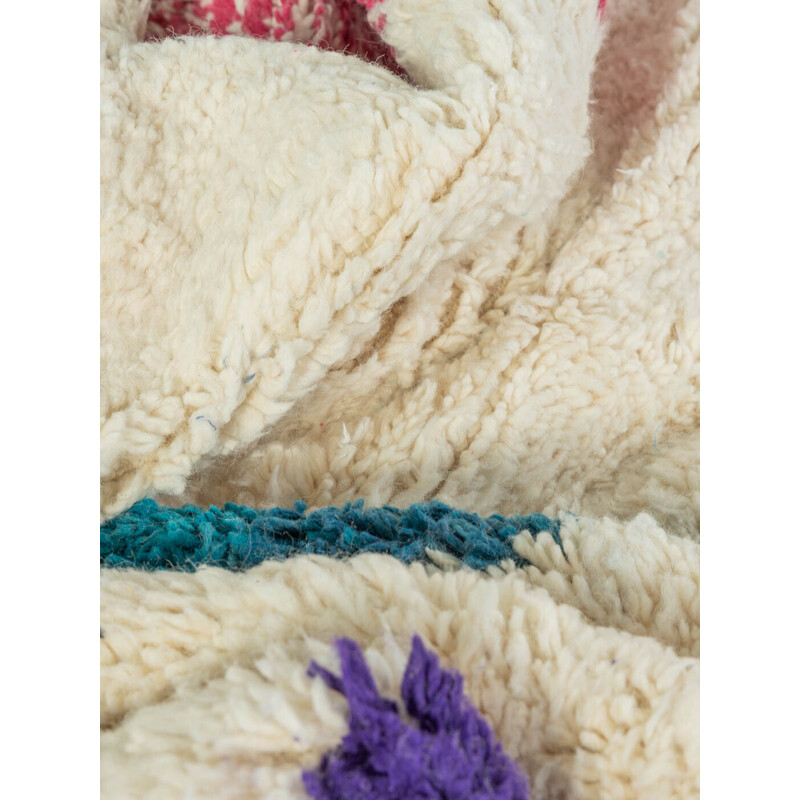 Vintage Abstraction III wool berber rug