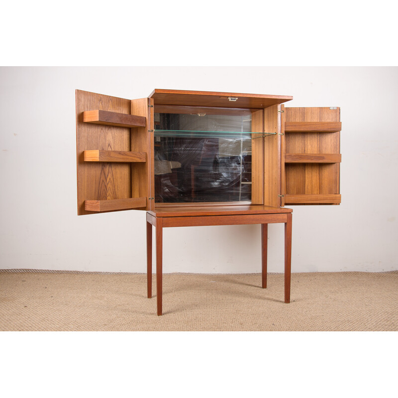 Vintage Danish teak bar furniture, 1960