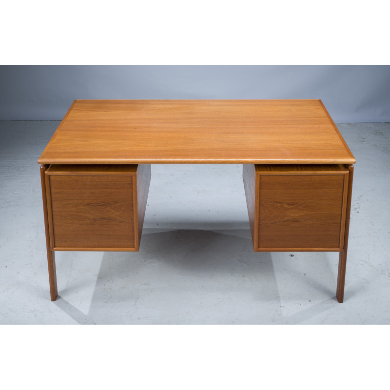 Mid-eeuws teak bureau van Gv Møbler, 1960