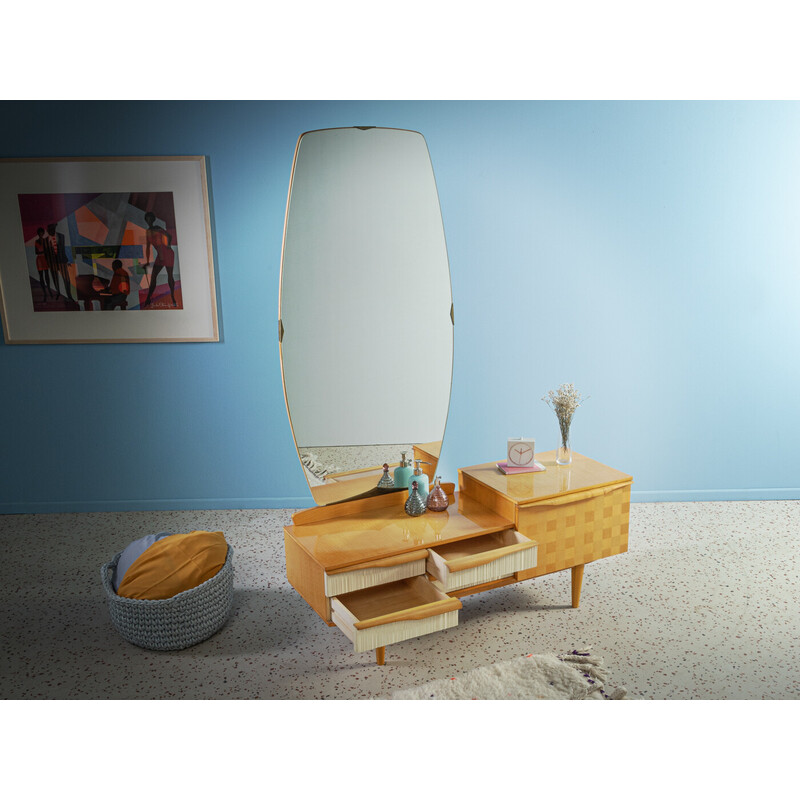 Vintage dressing table in birchwood veneer, 1960s