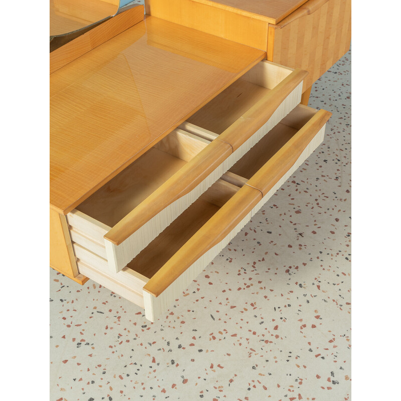 Vintage dressing table in birchwood veneer, 1960s