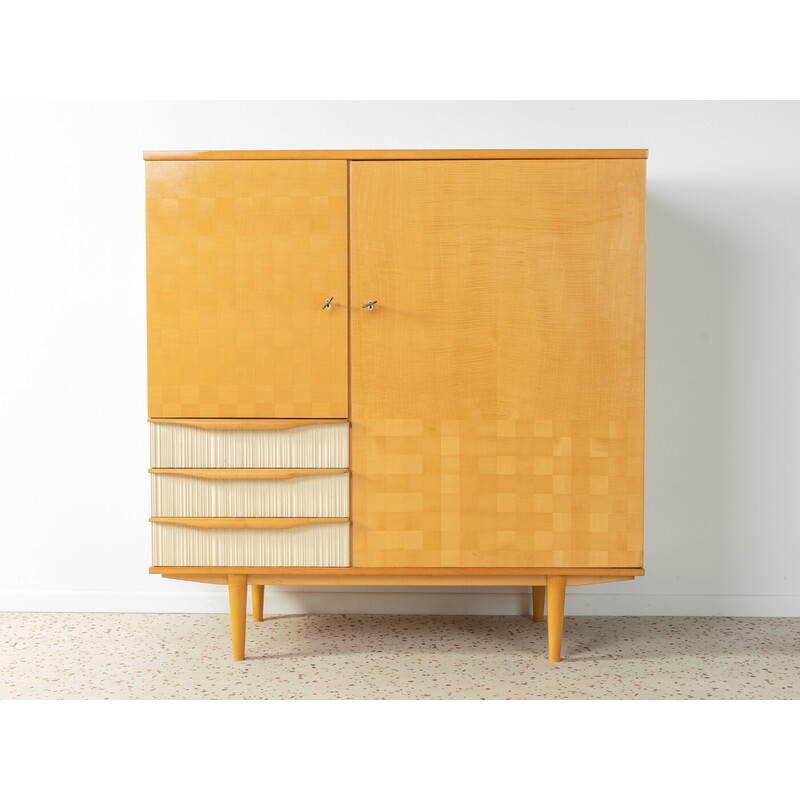 Vintage cabinet in birchwood veneer, 1950s