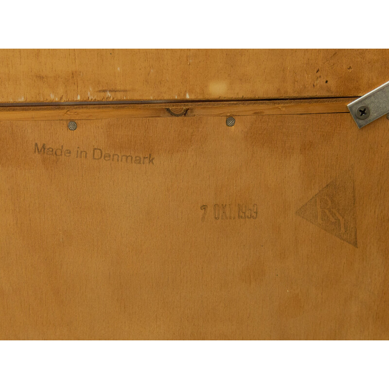 Vintage tweedelig dressoir Ry 16 van Hans J. Wegner voor Ry Møbler, jaren 1950