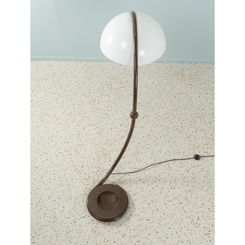 Vintage Serpente floor lamp model 2131 by Elio Martinelli for Martinelli Luce, Italy 1960s