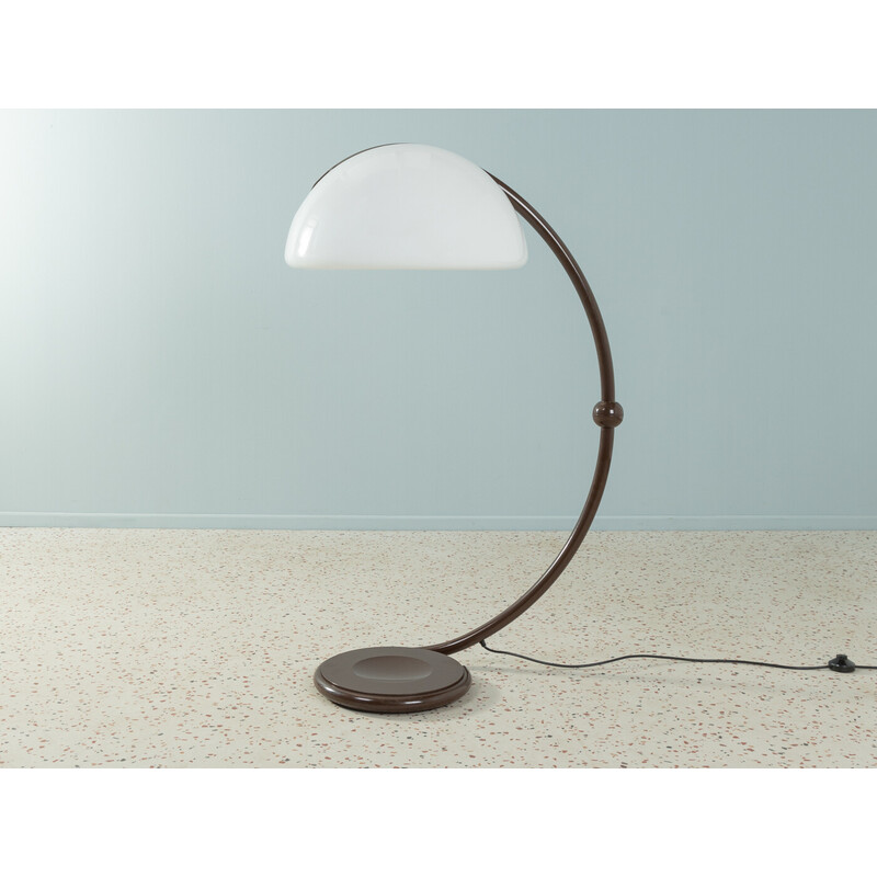 Vintage Serpente floor lamp model 2131 by Elio Martinelli for Martinelli Luce, Italy 1960s