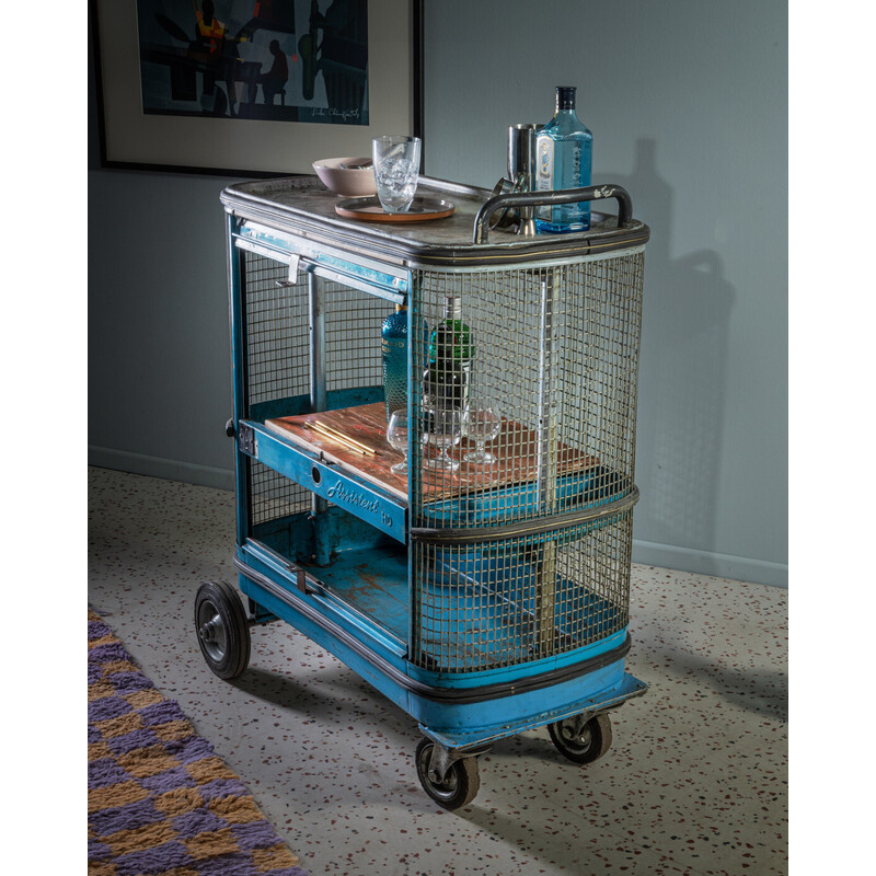 Vintage workshop trolley by Hazet, Germany