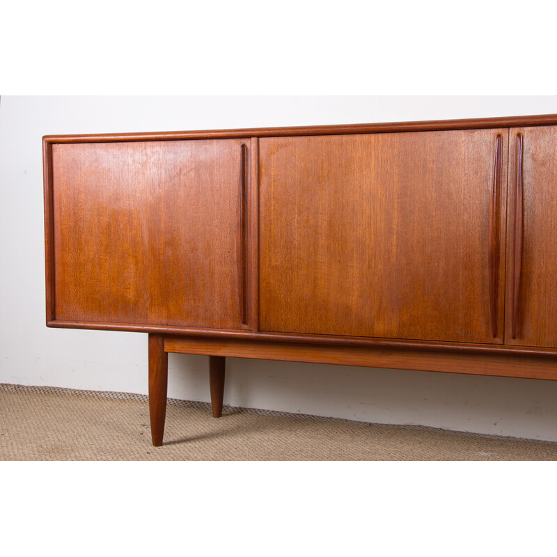 Vintage Danish teak enfilade por Bernhard Pedersen, 1960