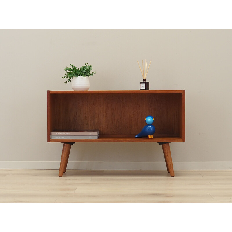 Vintage teak bookcase, Denmark 1970s