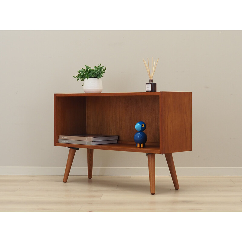 Vintage teak bookcase, Denmark 1970s