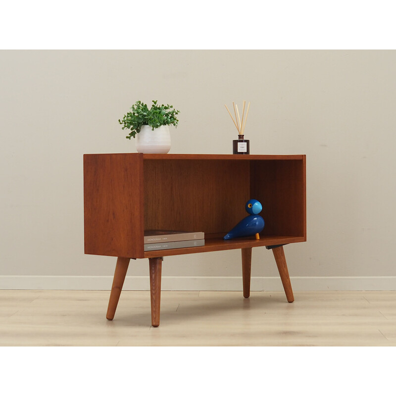 Vintage teak bookcase, Denmark 1970s