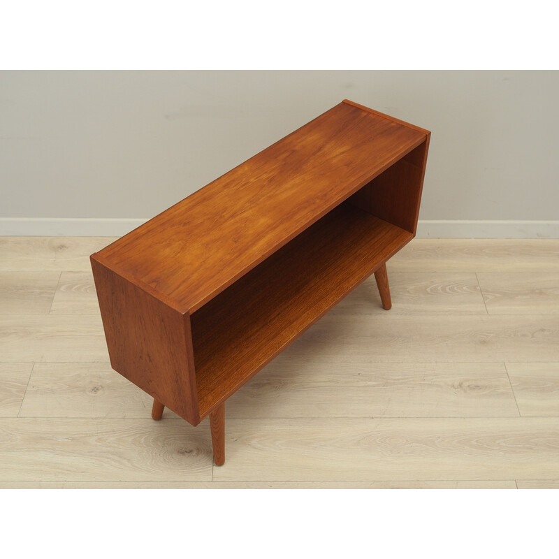 Vintage teak bookcase, Denmark 1970s