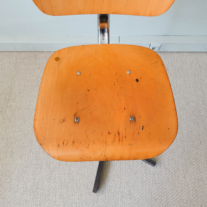 Cadeira de braços giratória de arquitectos Vintage por Bima, Alemanha 1989