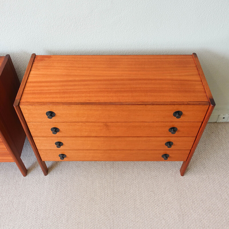 Pair of vintage chest of drawers by José Espinho for Olaio, Portugal 1970s