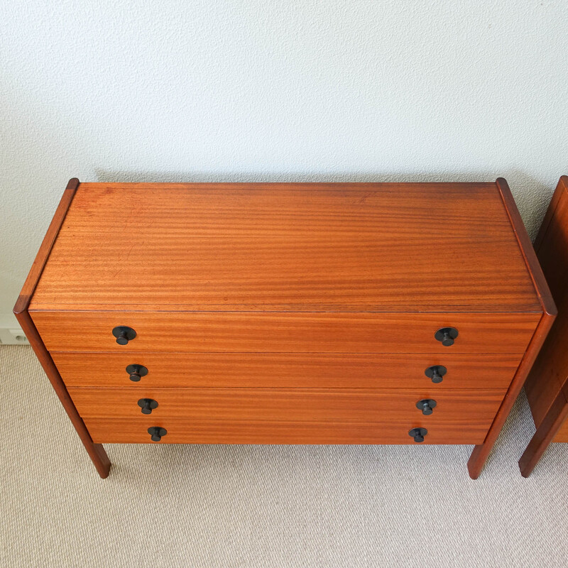 Pair of vintage chest of drawers by José Espinho for Olaio, Portugal 1970s