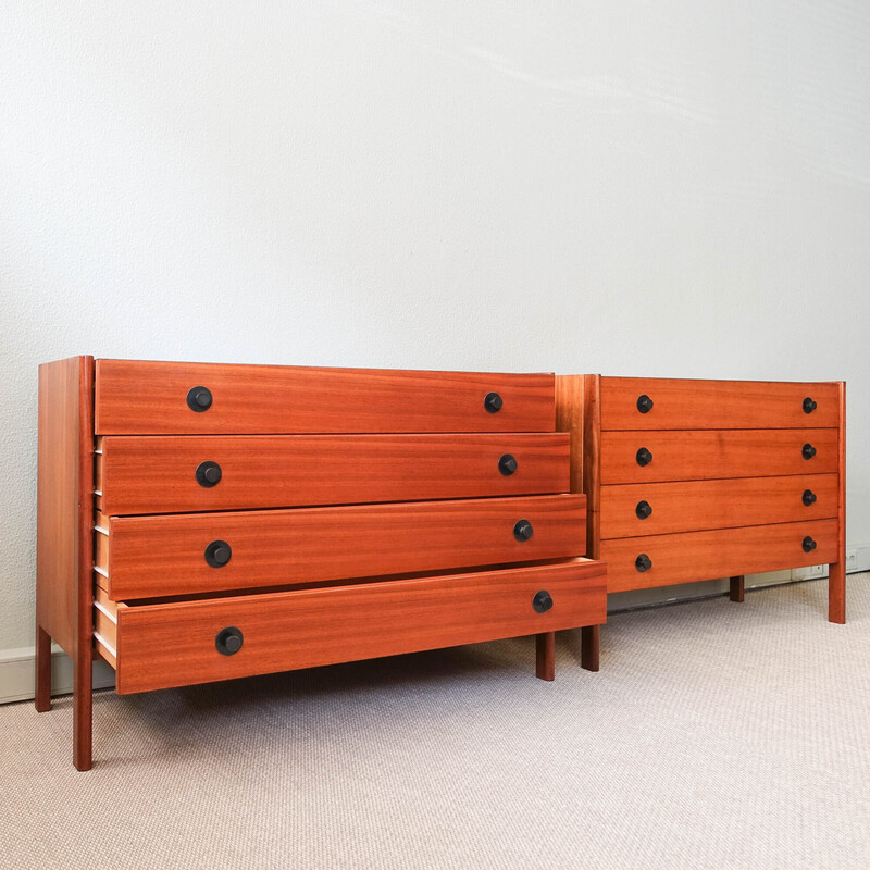 Pair of vintage chest of drawers by José Espinho for Olaio, Portugal 1970s