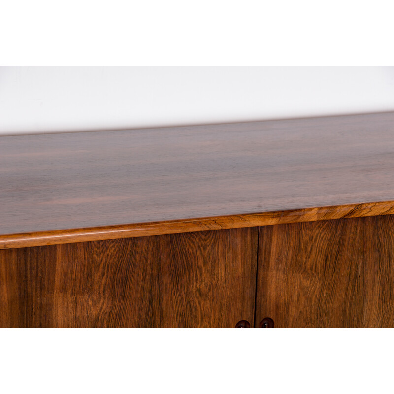 Vintage Danish enfilade in Rio rosewood por Bernhard Pedersen para Eskilstup Falster, 1960