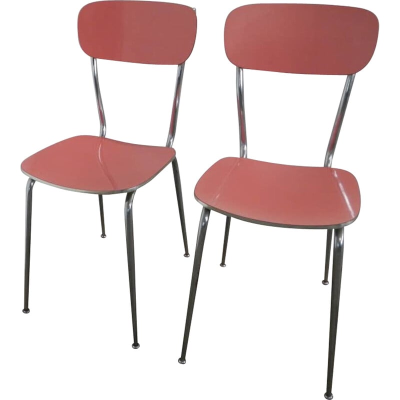 paire de chaises vintage - formica
