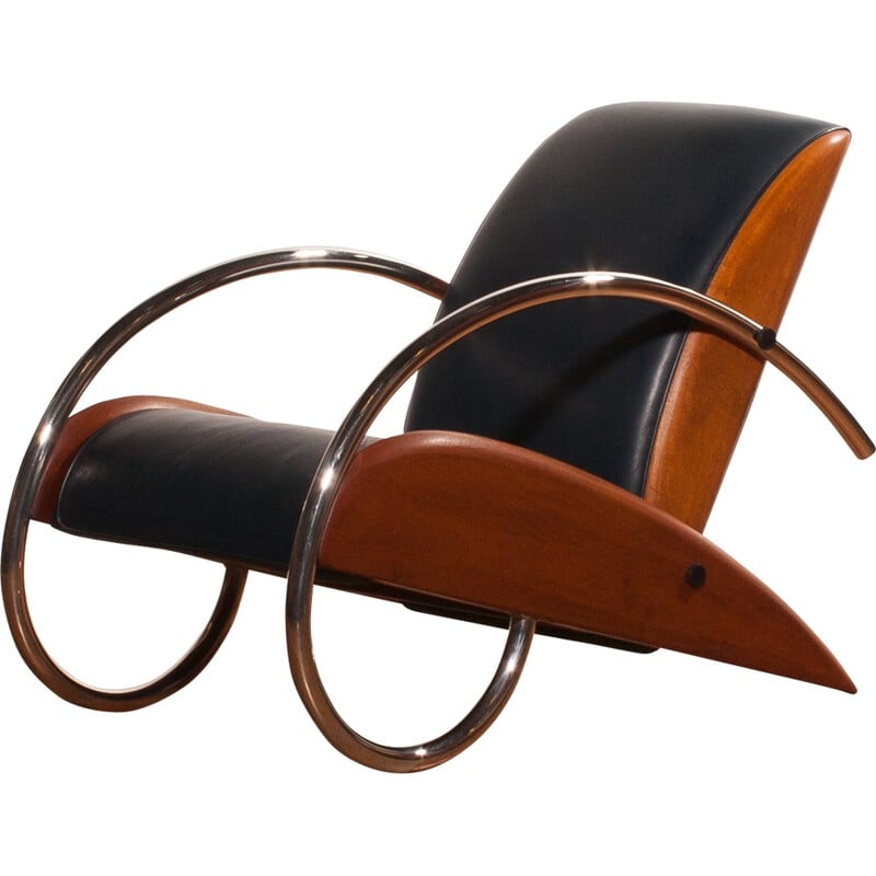 "Streamline" Lounge chair, Klaus WETTERGREN - 1980s