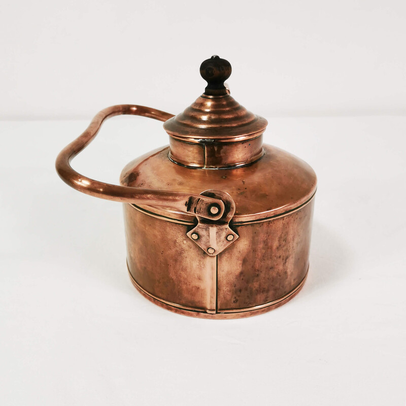 Vintage copper kettle, Denmark 1950s