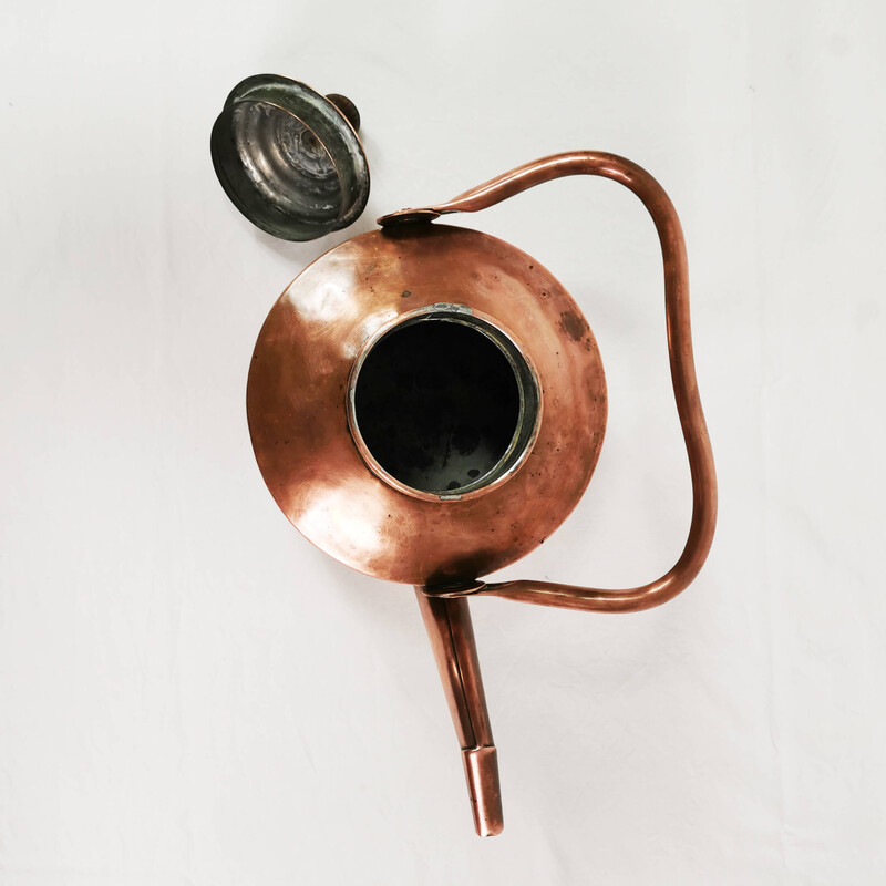 Vintage copper kettle, Denmark 1950s