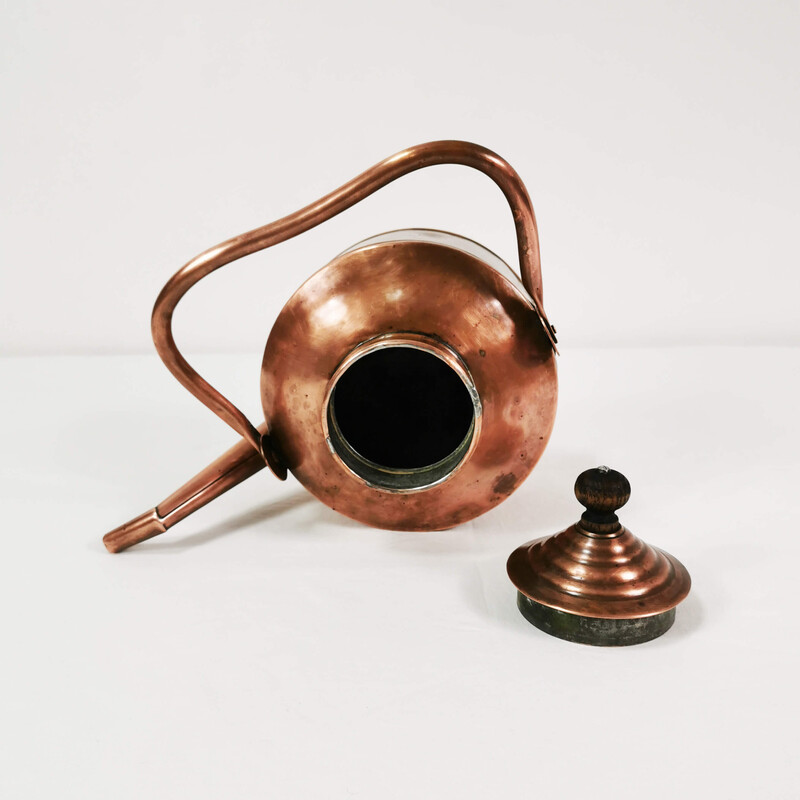 Vintage copper kettle, Denmark 1950s