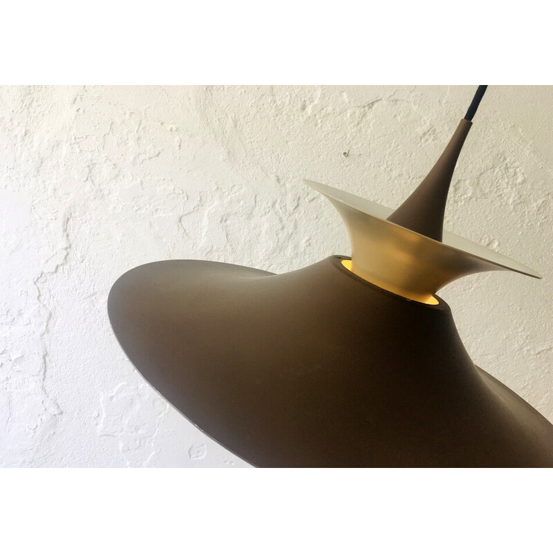 Vintage pendant lamp Radius by Baslev for Fog and Morup, Denmark 1960