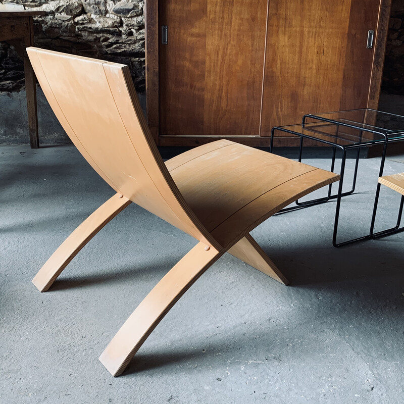 Paar vintage fauteuils model "Laminex" van Jens Nielsen, 1966