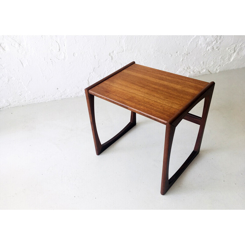 Vintage teak side table, 1960s