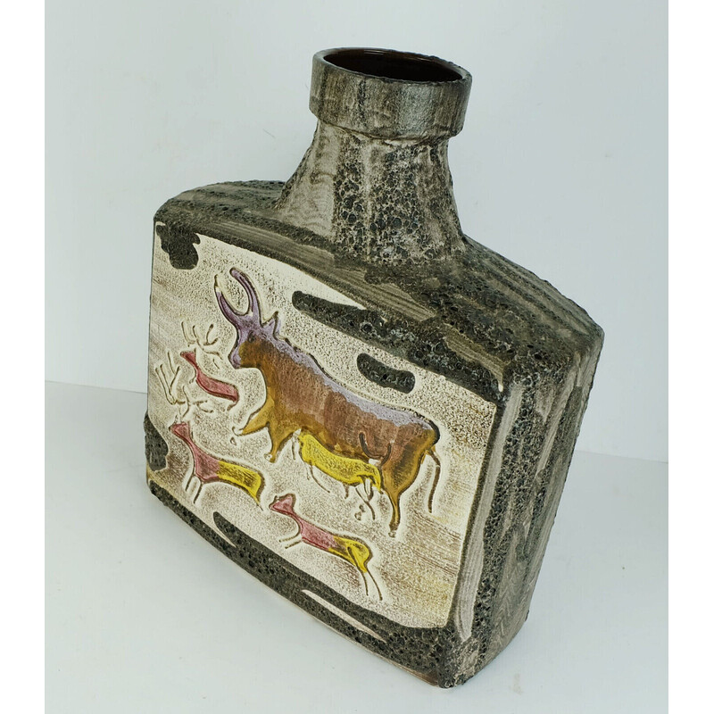 Vintage ceramic vase model no. 281-39 by Scheurich Keramik, 1960s