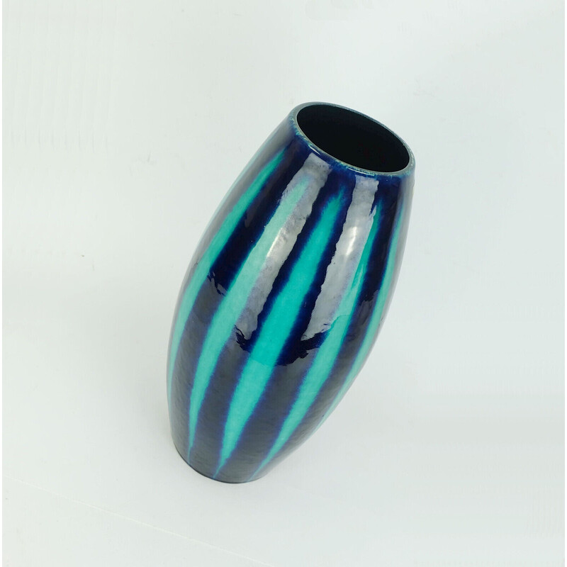 Vase aus der Jahrhundertmitte Modell 248-38 von Scheurich Keramik, Deutschland 1950er Jahre