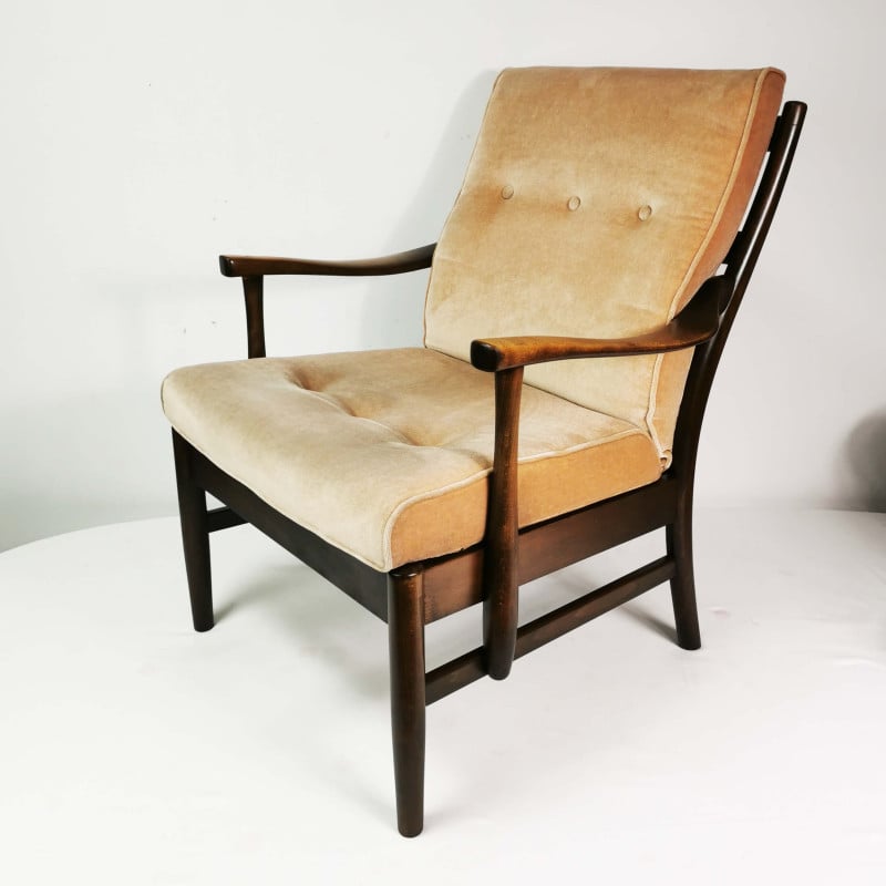 Vintage fauteuil van Farstrup, Denemarken 1970