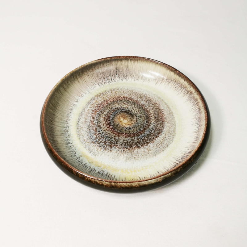 Plato de cerámica vintage de Bangholm, Dinamarca años 60