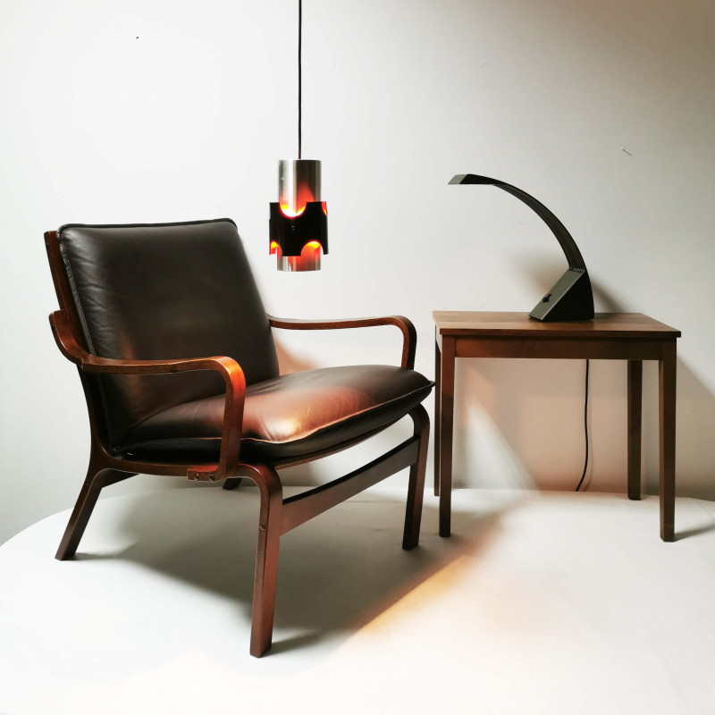 Pair of vintage armchairs by Skippers Mobler A / S, Denmark 1970s