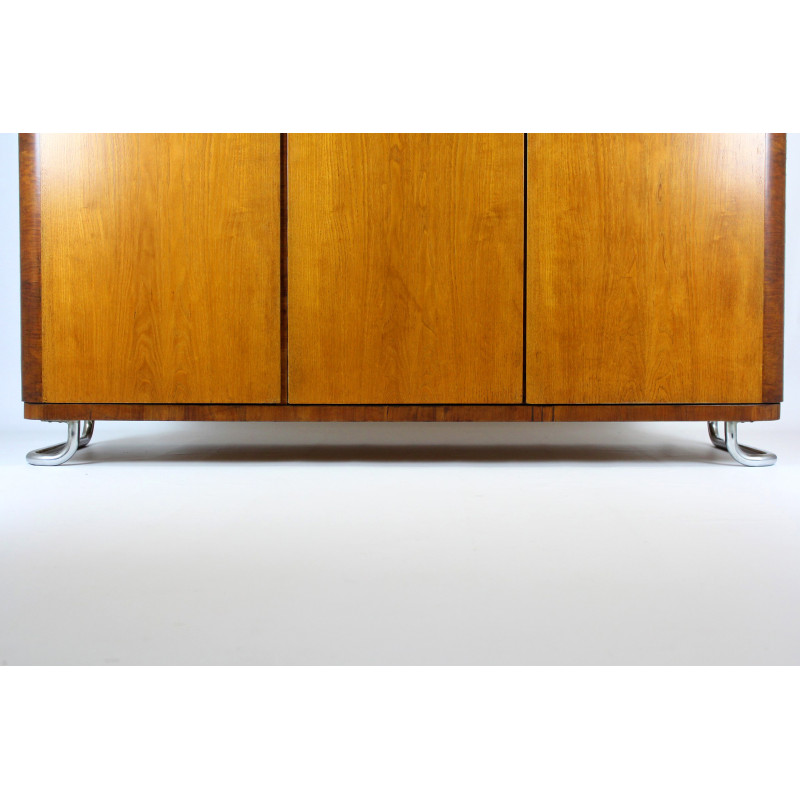 Vintage Bauhaus cabinet by Hynek Gottwald, Czechoslovakia 1930s