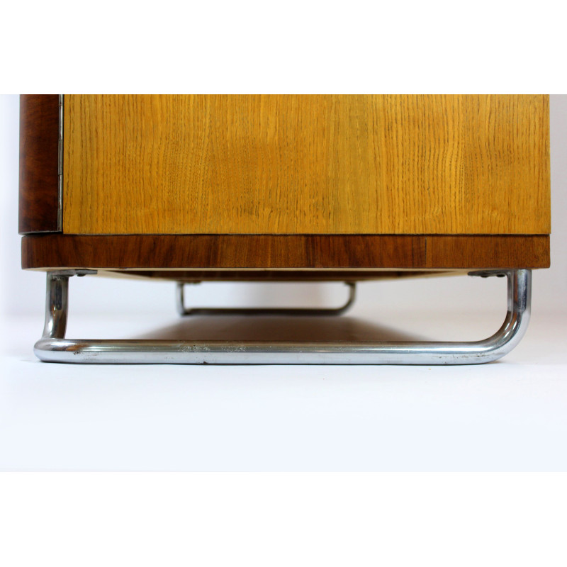 Vintage Bauhaus cabinet by Hynek Gottwald, Czechoslovakia 1930s