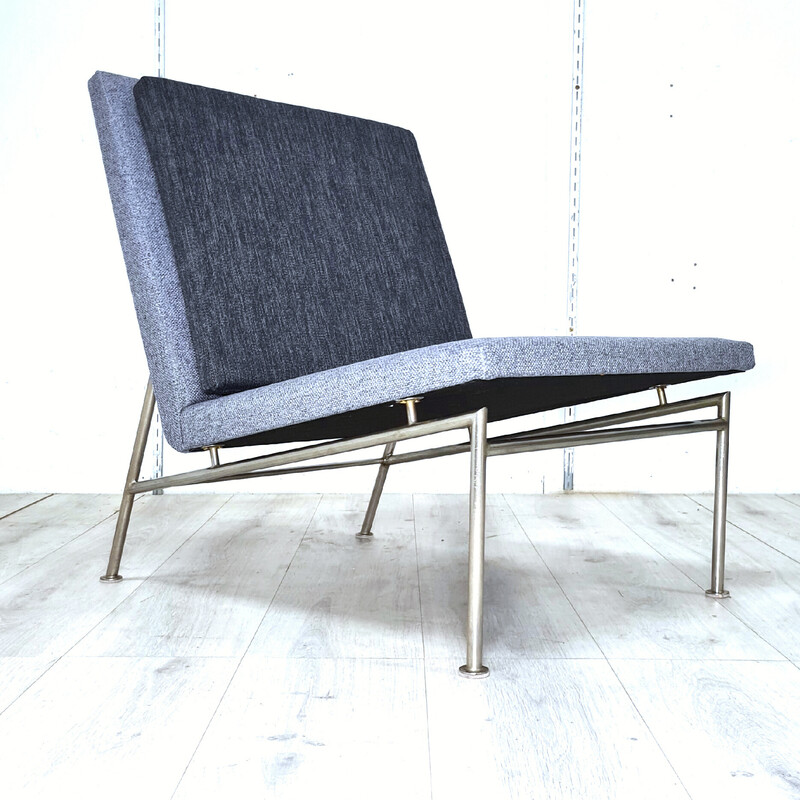 Set van 3 vintage Square line serie fauteuils van Theo Ruth en Kho Liang Ie voor Artifort, Nederland 1960