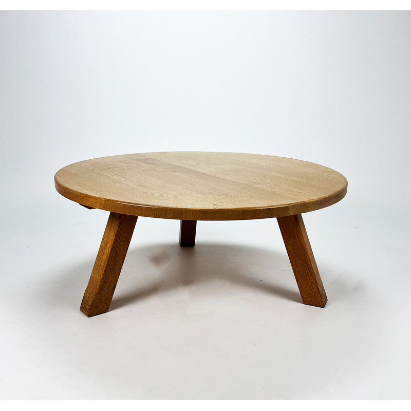 Mid century eikenhouten salontafel, 1960