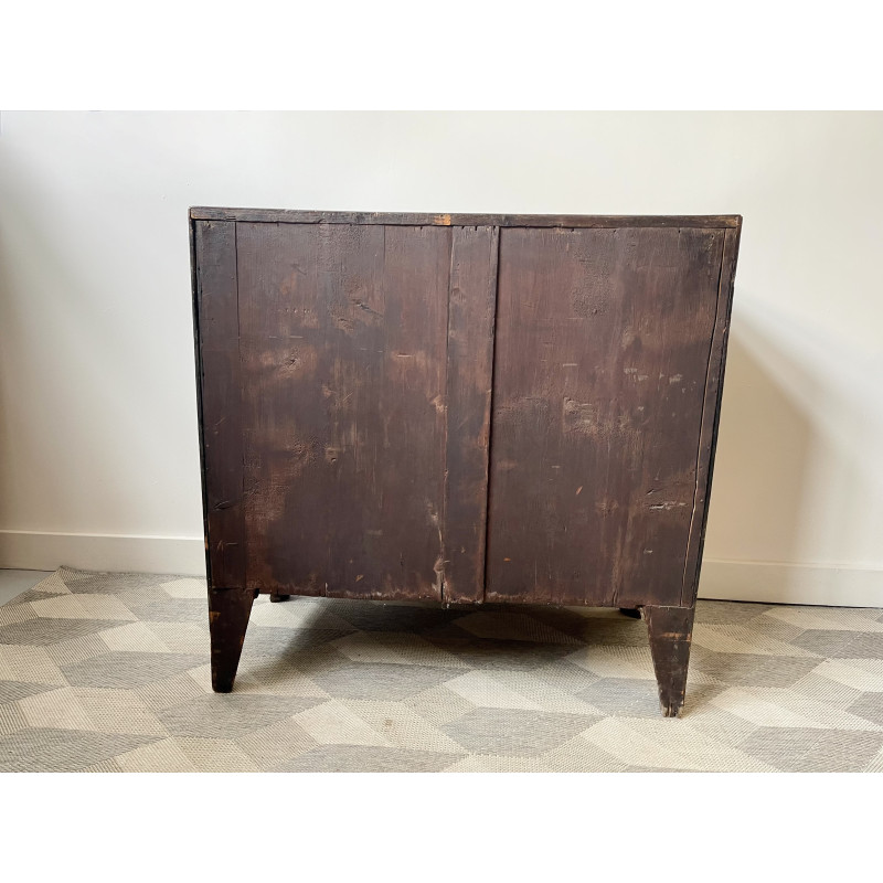 Vintage mahogany chest of drawers, 1850s