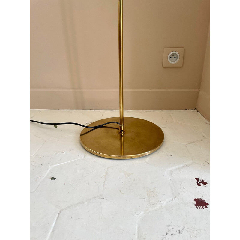 Vintage modernist floor lamp by Saint Germain Lumière, France 1980