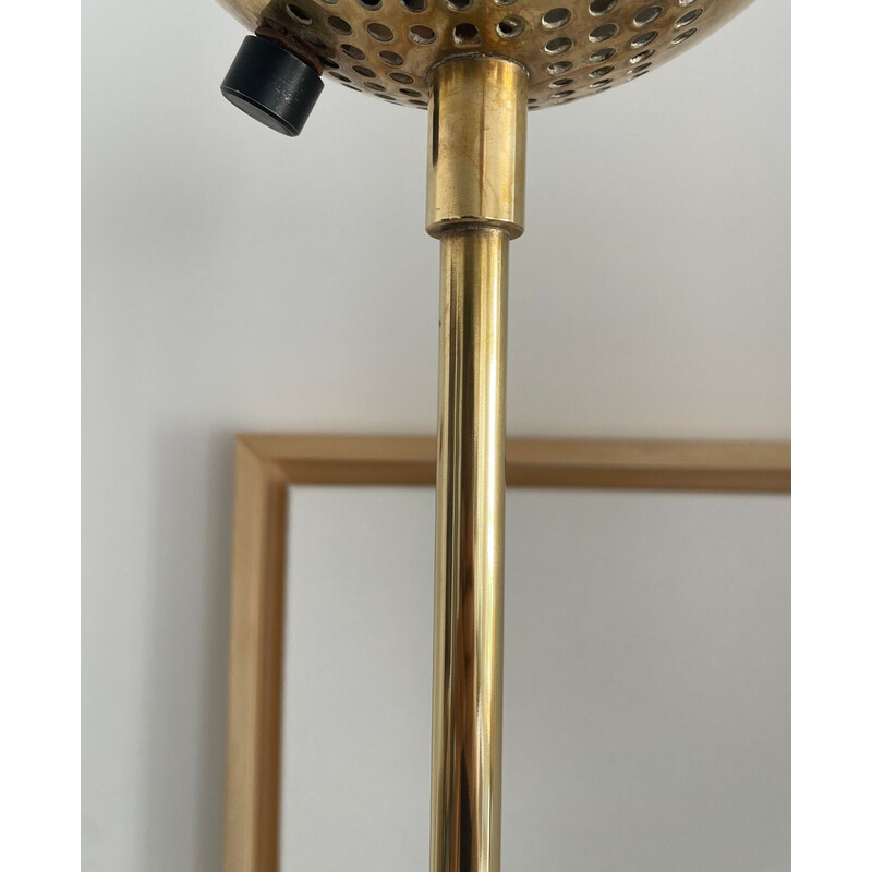 Vintage modernist floor lamp by Saint Germain Lumière, France 1980