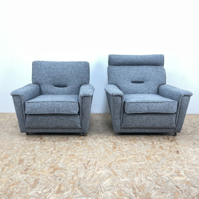 Pair of mid century armchairs by Keith Howard, 1960s