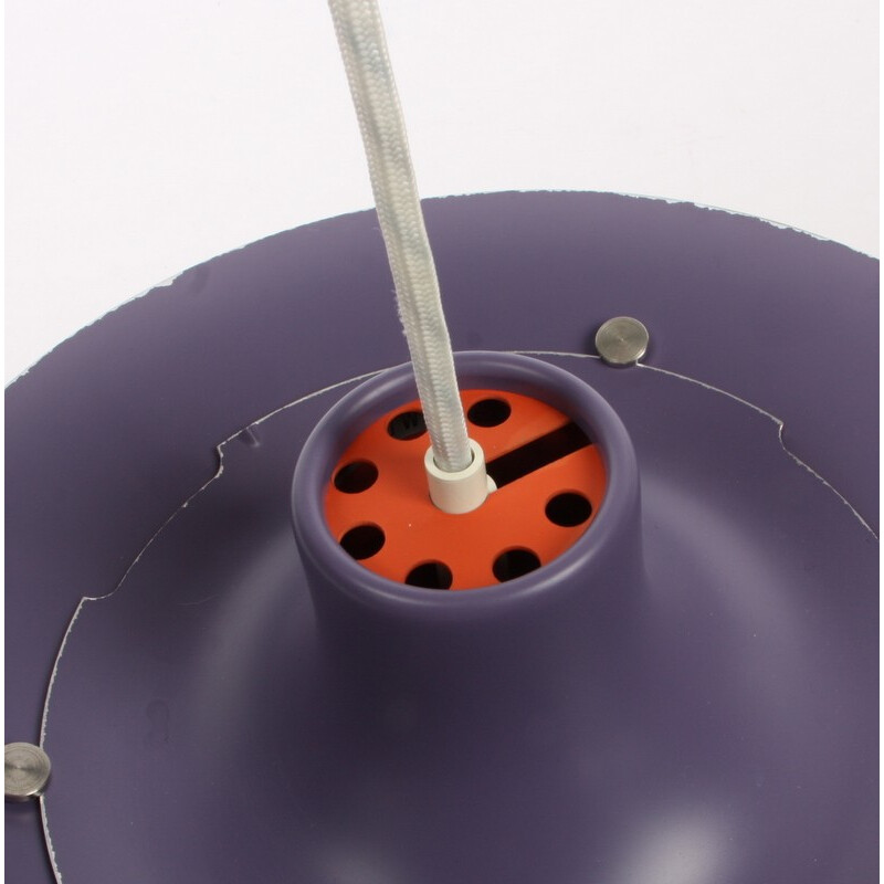 Purple hanging lamp "PH5", Poul HENNINGSEN - 1950s