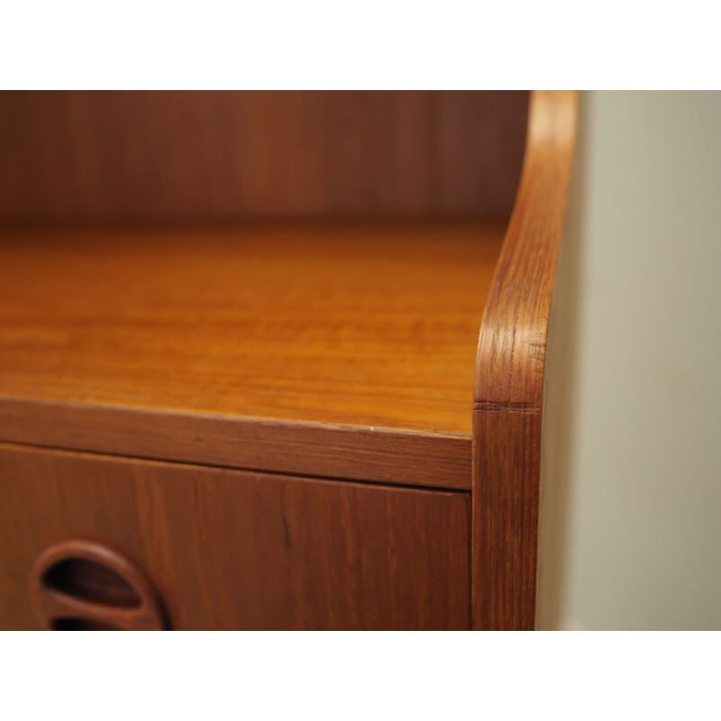 Vintage teak bookcase, Denmark 1970s