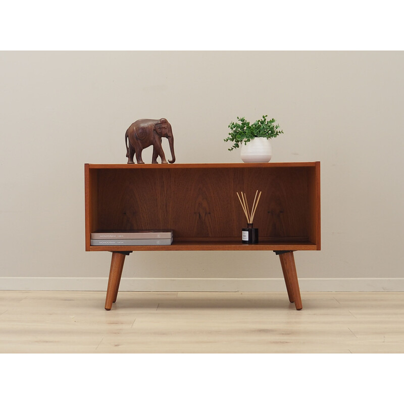 Vintage teak bookcase, Denmark 1970s