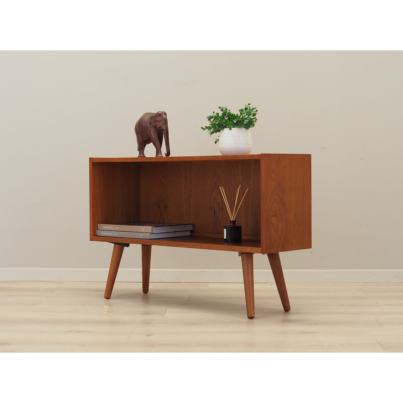 Vintage teak bookcase, Denmark 1970s