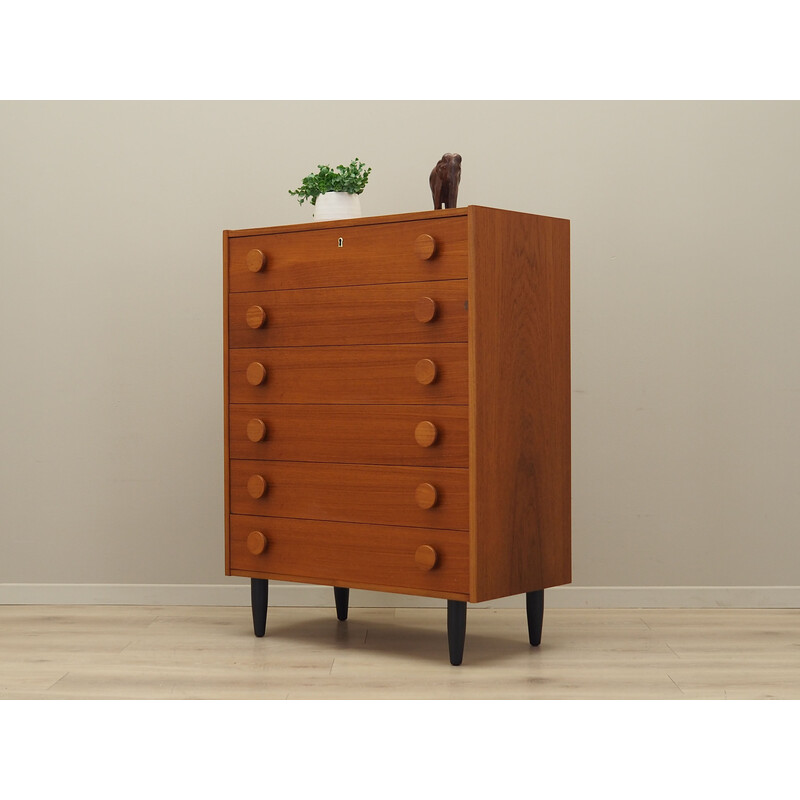 Vintage teak chest of drawers, Denmark 1960s