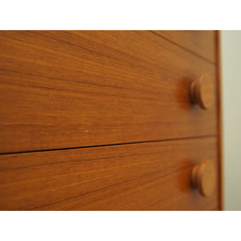 Vintage teak chest of drawers, Denmark 1960s