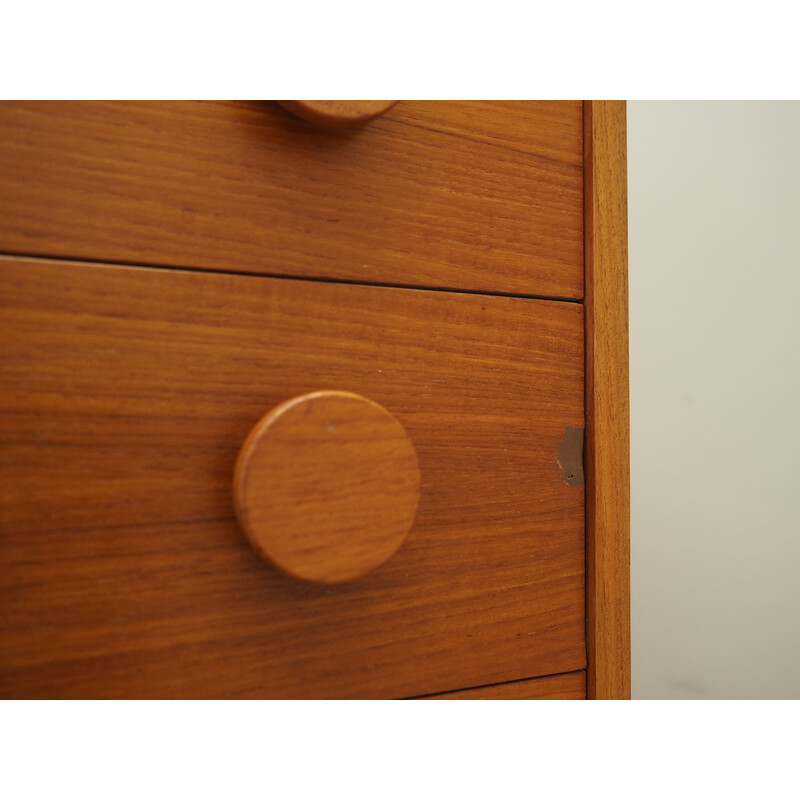 Vintage teak chest of drawers, Denmark 1960s