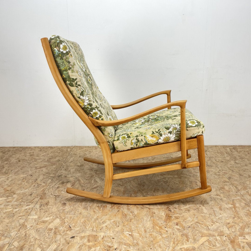 Chaise à bascule vintage par Parker Knoll, Royaume-Uni