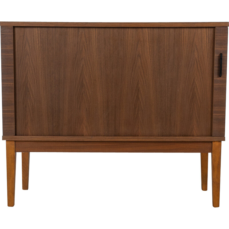 Vintage walnut bar cabinet, 1960s